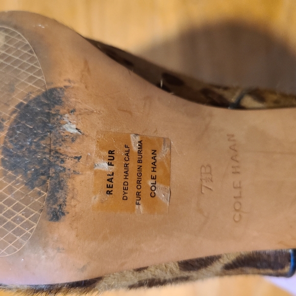 Cole Haan Leopard Booties - Picture 8 of 8